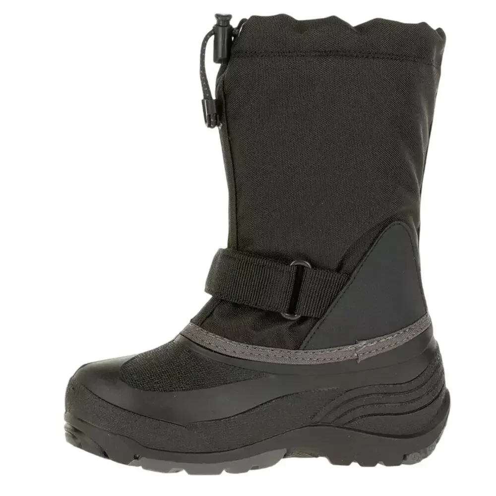 Kamik Kids Waterbug 5 Winter Boots US 5 EU 37 Black Insulated Waterproof